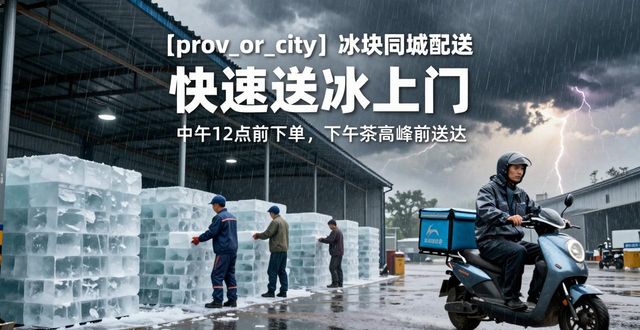 苏州冰块同城配送 快速送冰上门