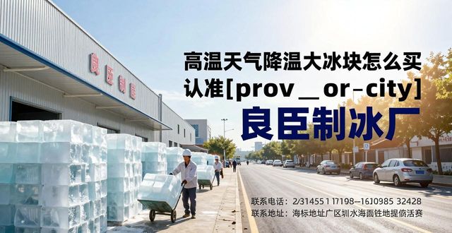 高温天气降温大冰块怎么买 认准苏州良臣制冰厂