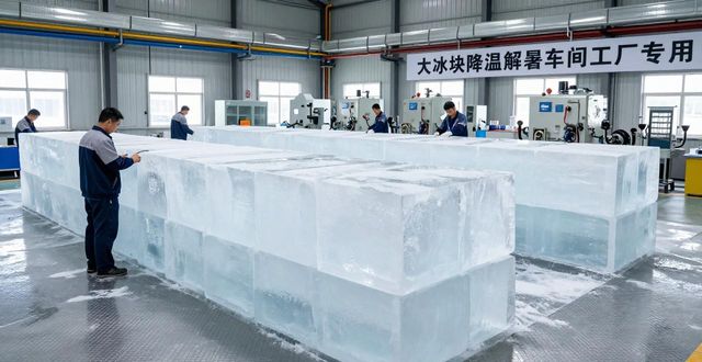 工业大冰块降温_大冰块降温_大冰块车间降温效果