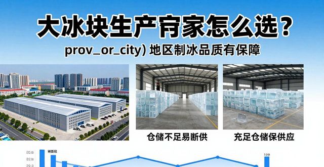 大冰块生产厂家怎么选？苏州地区制冰品质有保障