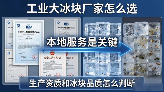 工业大冰块厂家怎么选？苏州本地服务是关键
