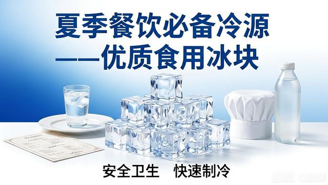 苏州食用冰块销售，夏季餐饮必备的冷源选择