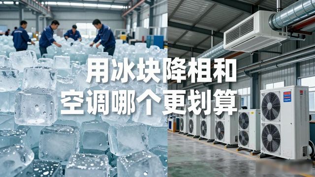 苏州夏季车间降温大冰块，工厂防暑新选择