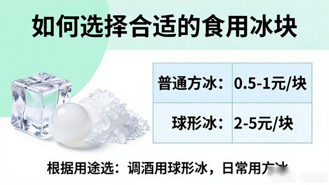 苏州食用冰块多少钱 价格与选择全解析