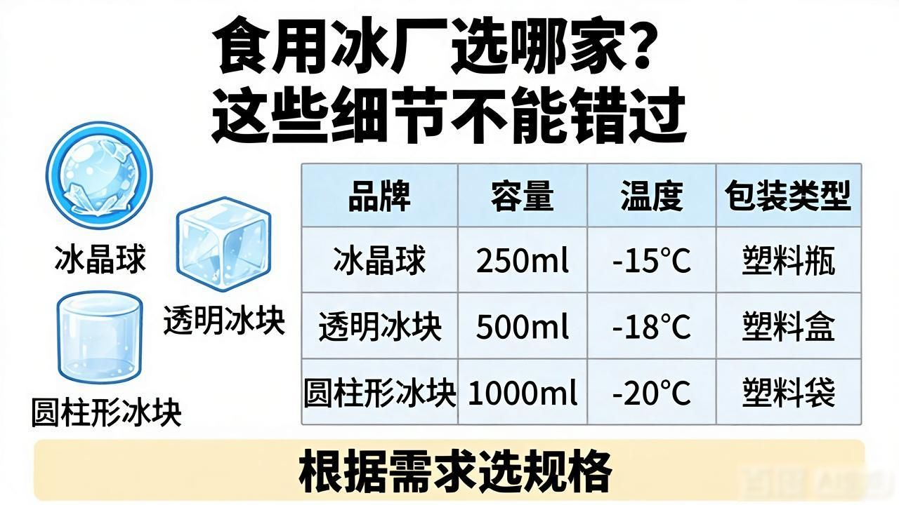 苏州食用冰厂选哪家?这些细节不能错过