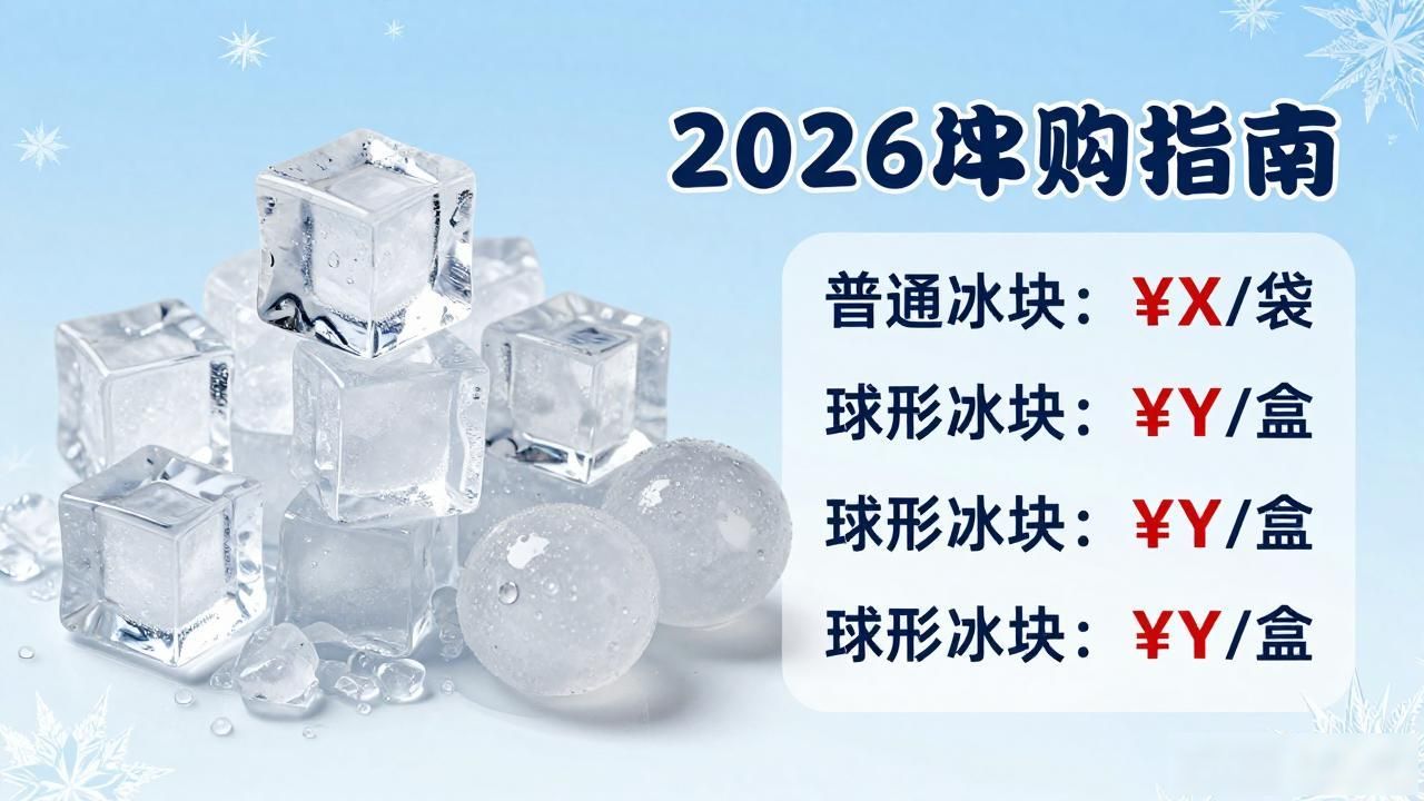 2026苏州食用冰块市场价格与选购指南