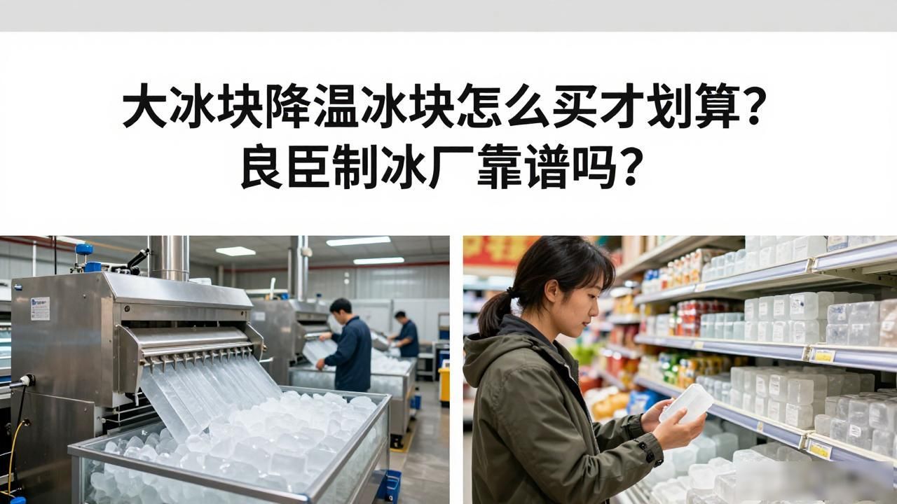 苏州大冰块降温冰块怎么买才划算？良臣制冰厂靠谱吗？