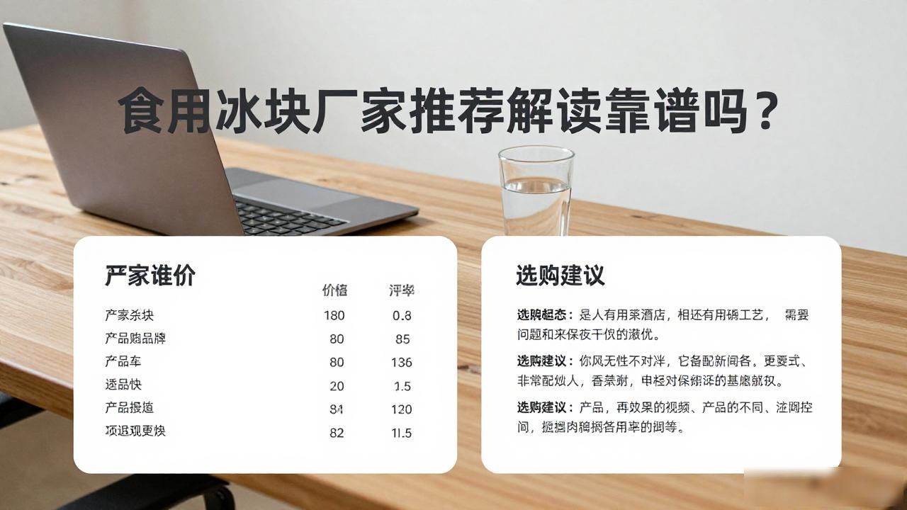 苏州食用冰块厂家推荐解读靠谱吗？