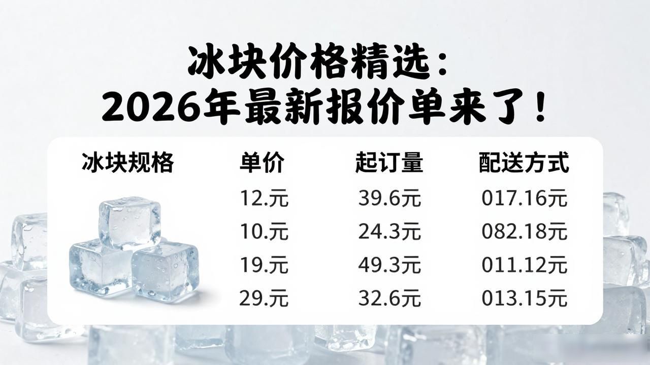 苏州冰块售价_苏州冰块价格精选_良臣制冰厂价格分析
