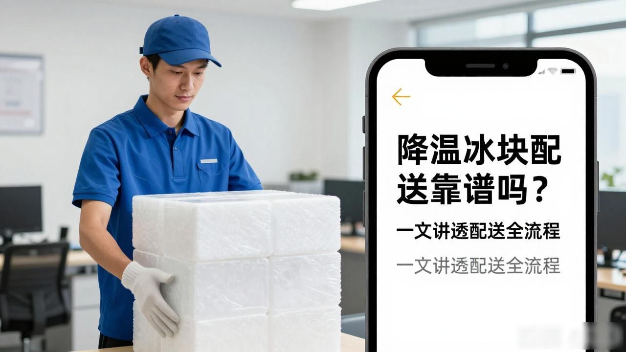 苏州降温冰块配送靠谱吗？一文讲透配送全流程