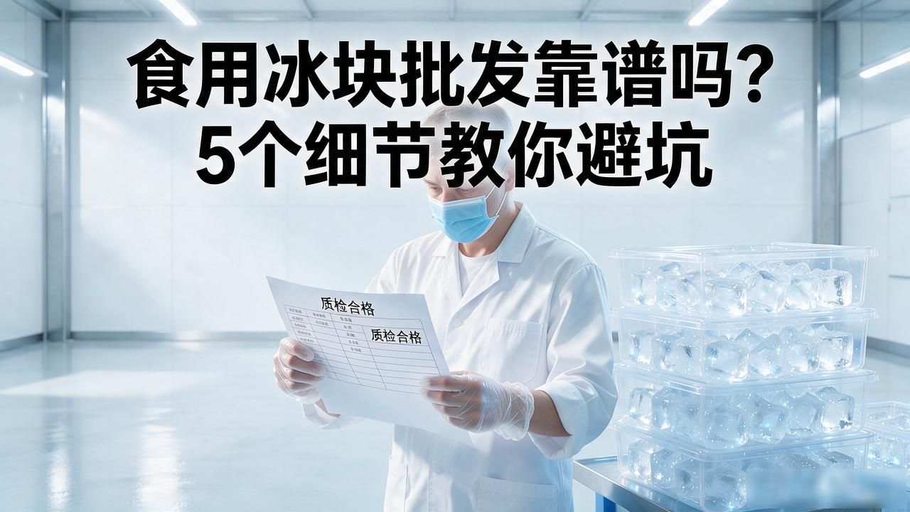 苏州食用冰块批发靠谱吗？5个细节教你避坑